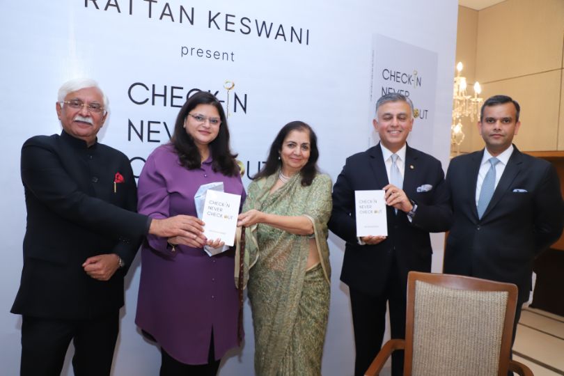Hospitality Icon Rattan Keswani Unveils His Memoir "Check-In, Never Check Out" at The Oberoi, New Delhi | Frontlist
